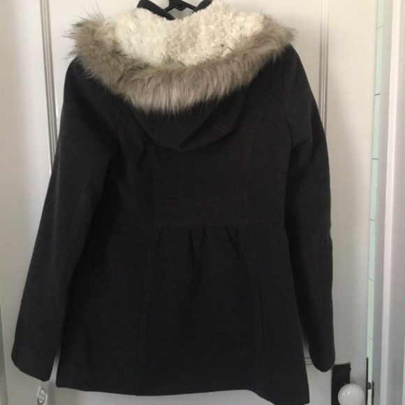 NWT Gray Charcoal Coat Jacket - Picture 2 of 3